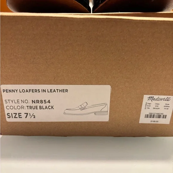 Madewell Grayson Penny Loafer 7.5 - Picture 6 of 7